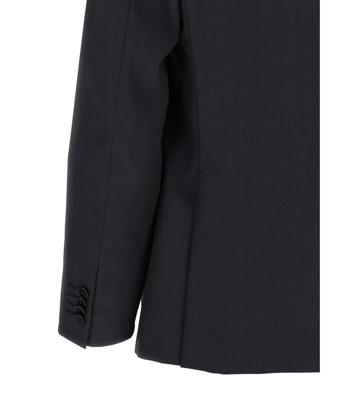 ZEGNA Темно-синий классический костюм, фото 3