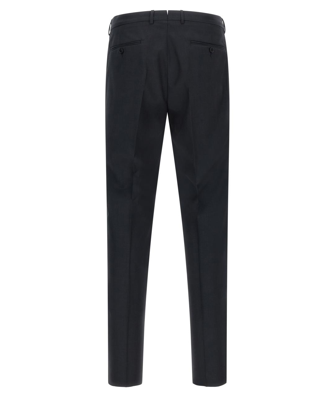 ZEGNA Темно-синий классический костюм, фото 5