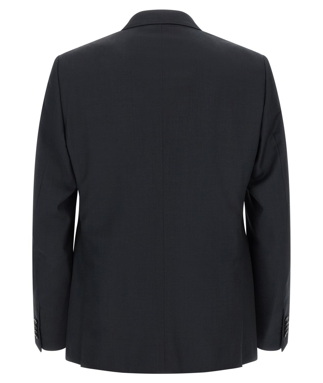 ZEGNA Темно-синий классический костюм, фото 2