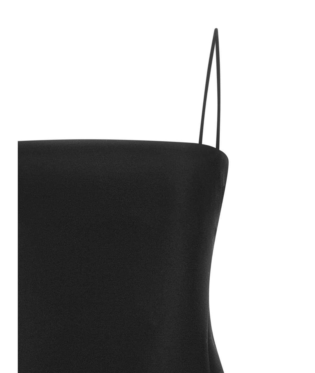 BALENCIAGA Черное шерстяное повседневное платье, фото 3
