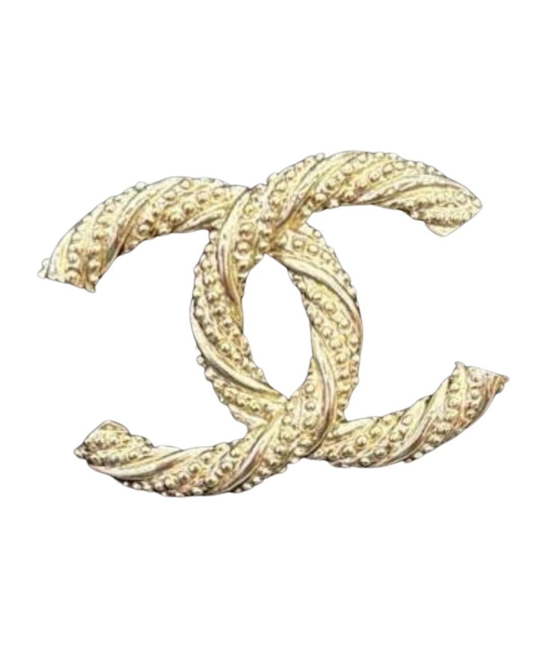 CHANEL Золотая булавка / брошь, фото 1