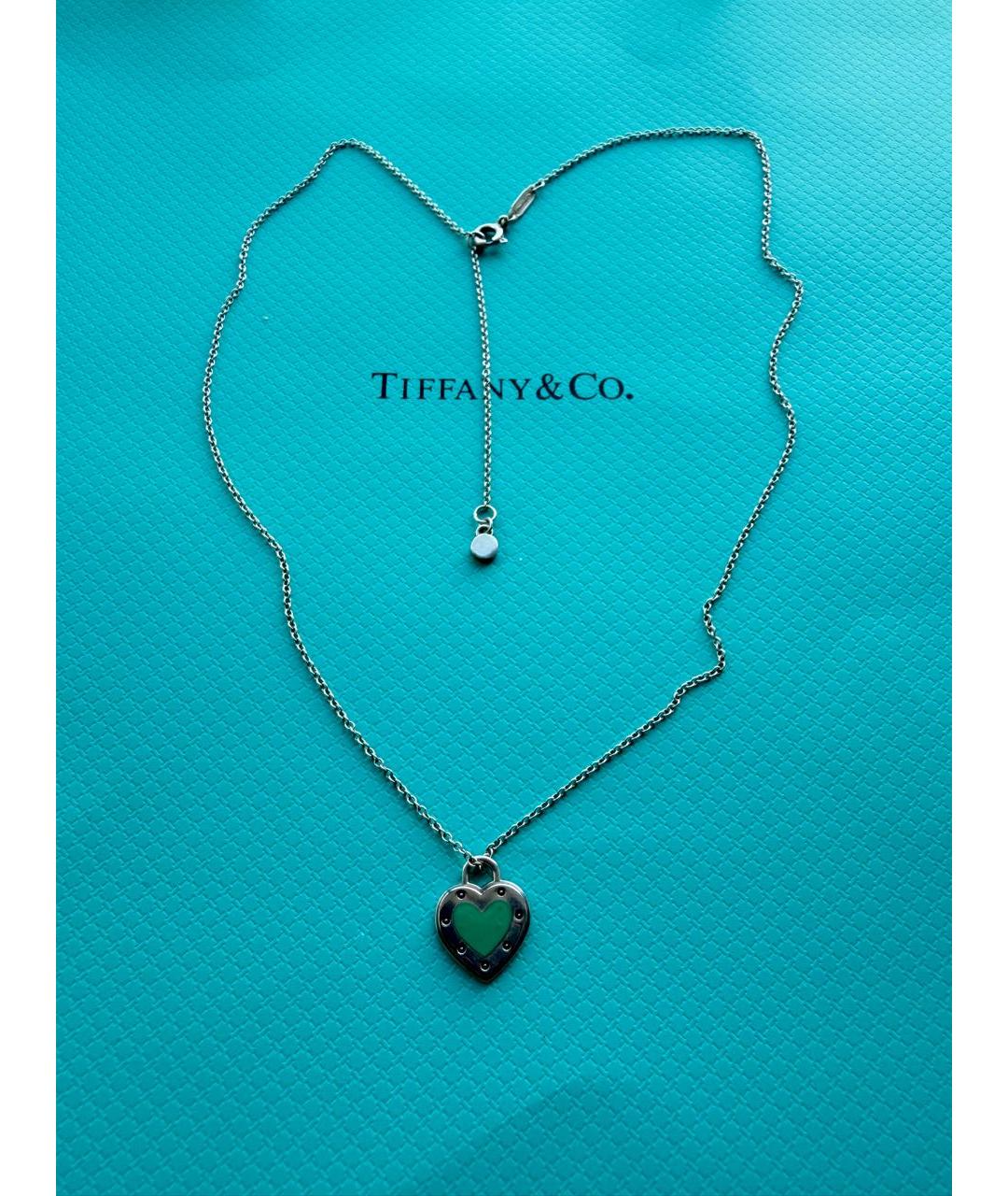 TIFFANY&CO Серебряная серебряная подвеска, фото 4