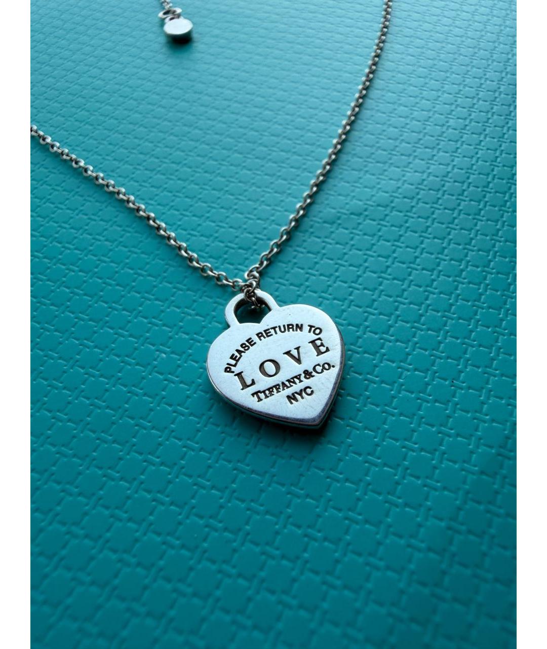 TIFFANY&CO Серебряная серебряная подвеска, фото 2
