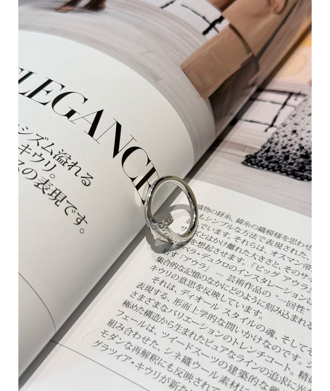 CARTIER Серебряное кольцо из белого золота, фото 4