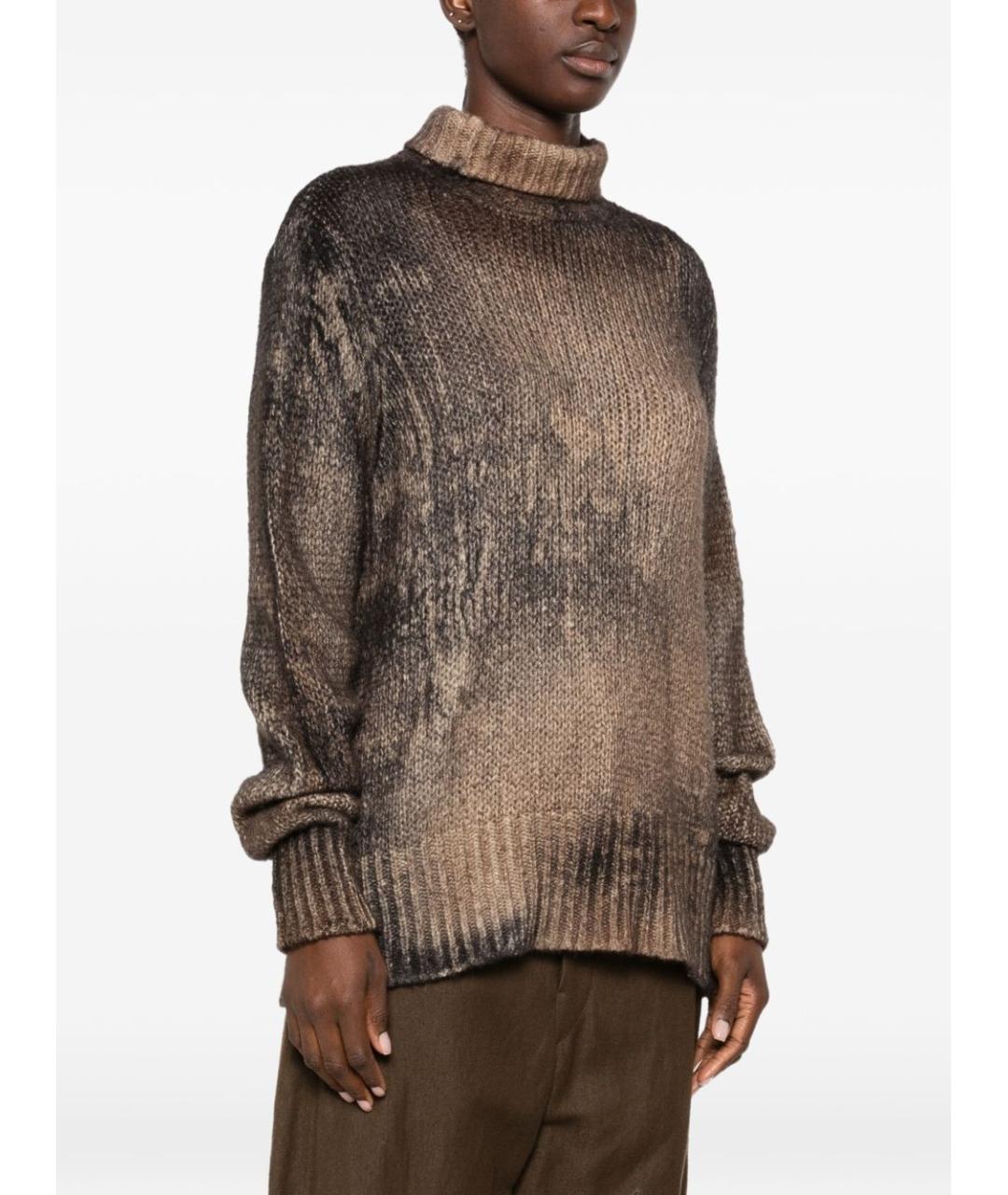 AVANT TOI Коричневый кашемировый джемпер / свитер, фото 3