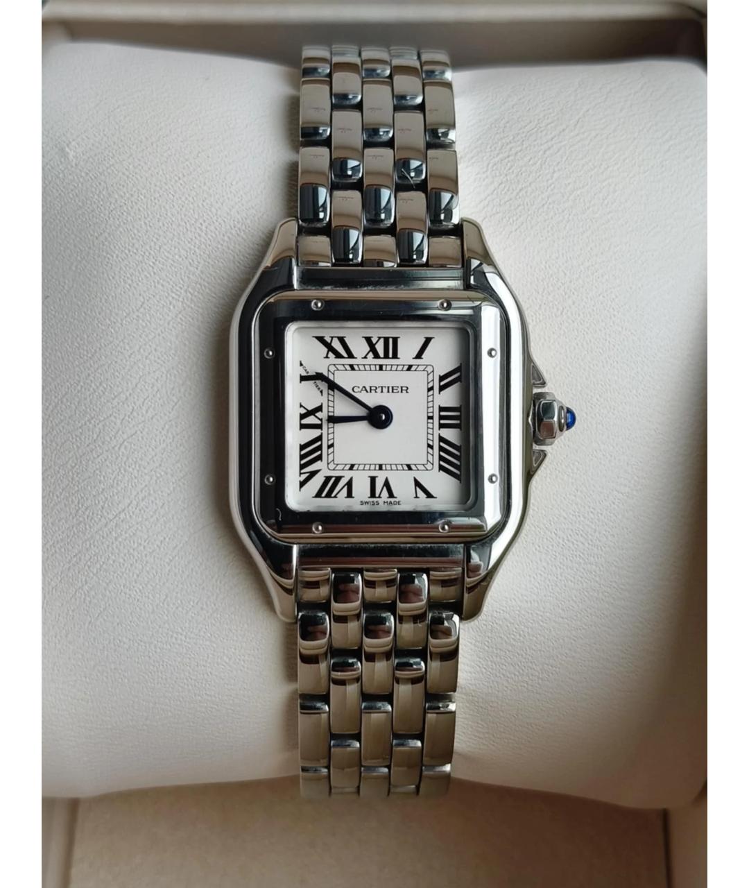 CARTIER Белые часы, фото 3