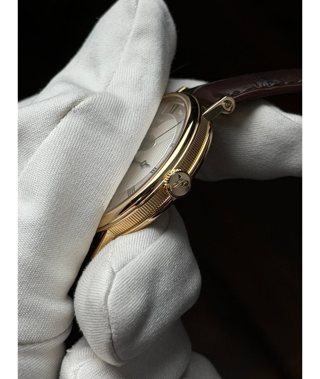 Breguet Белые часы из желтого золота, фото 4