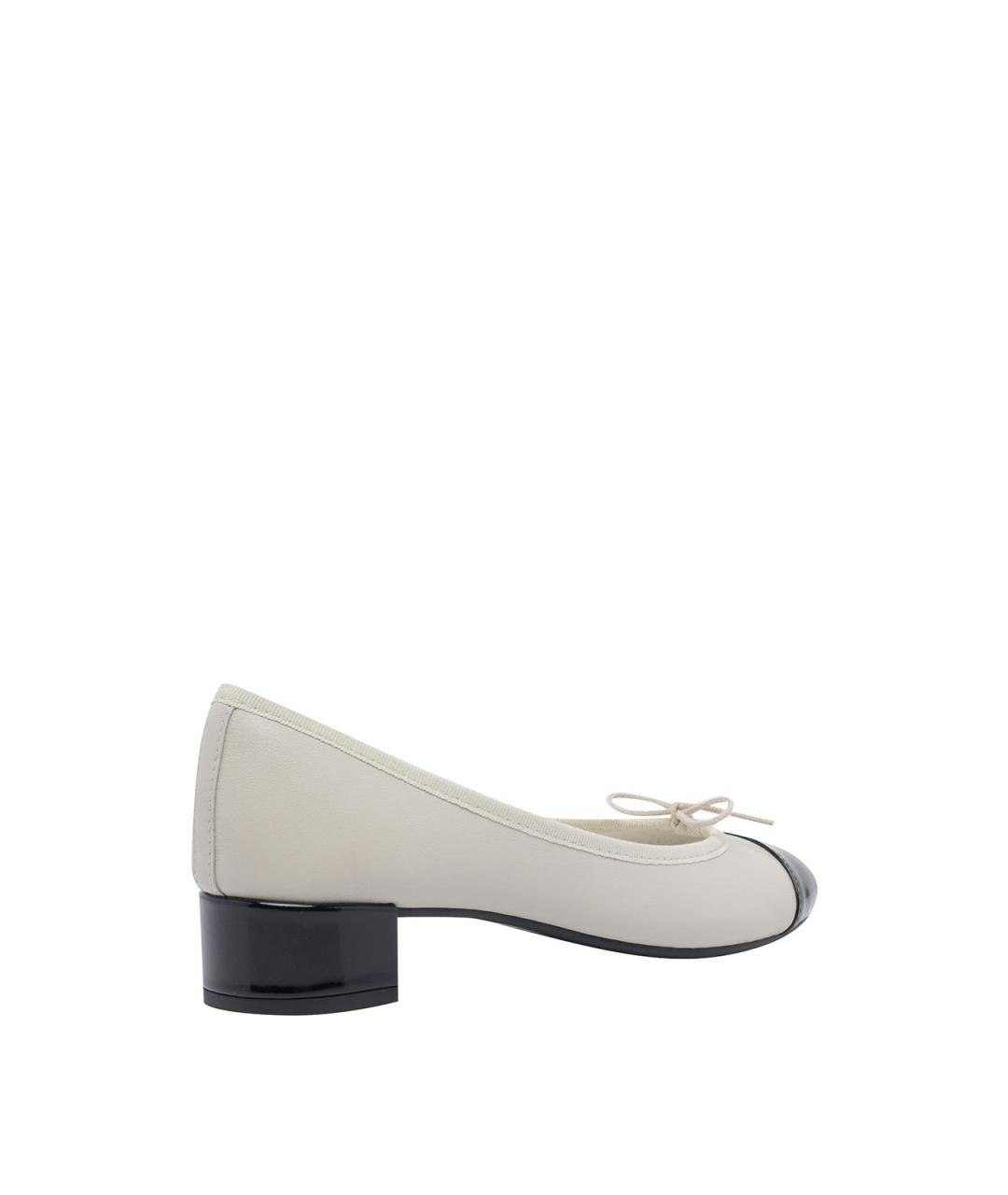 REPETTO Белые кожаные балетки, фото 3