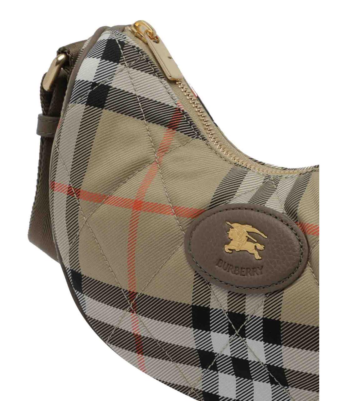 BURBERRY Бежевая сумка через плечо, фото 4