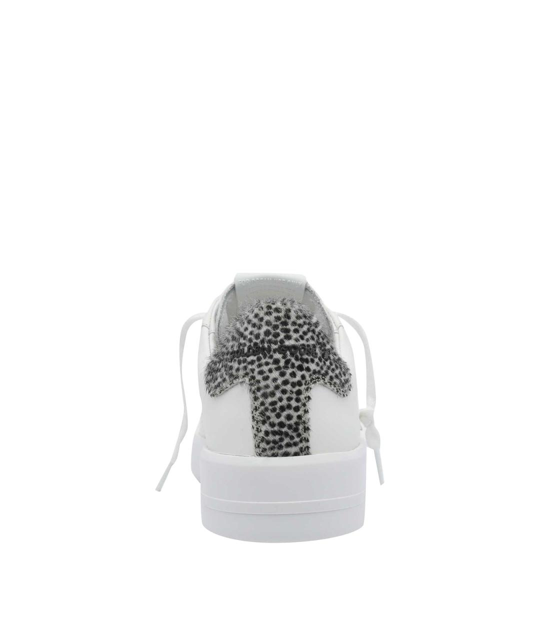 GOLDEN GOOSE Белые кожаные кроссовки, фото 4