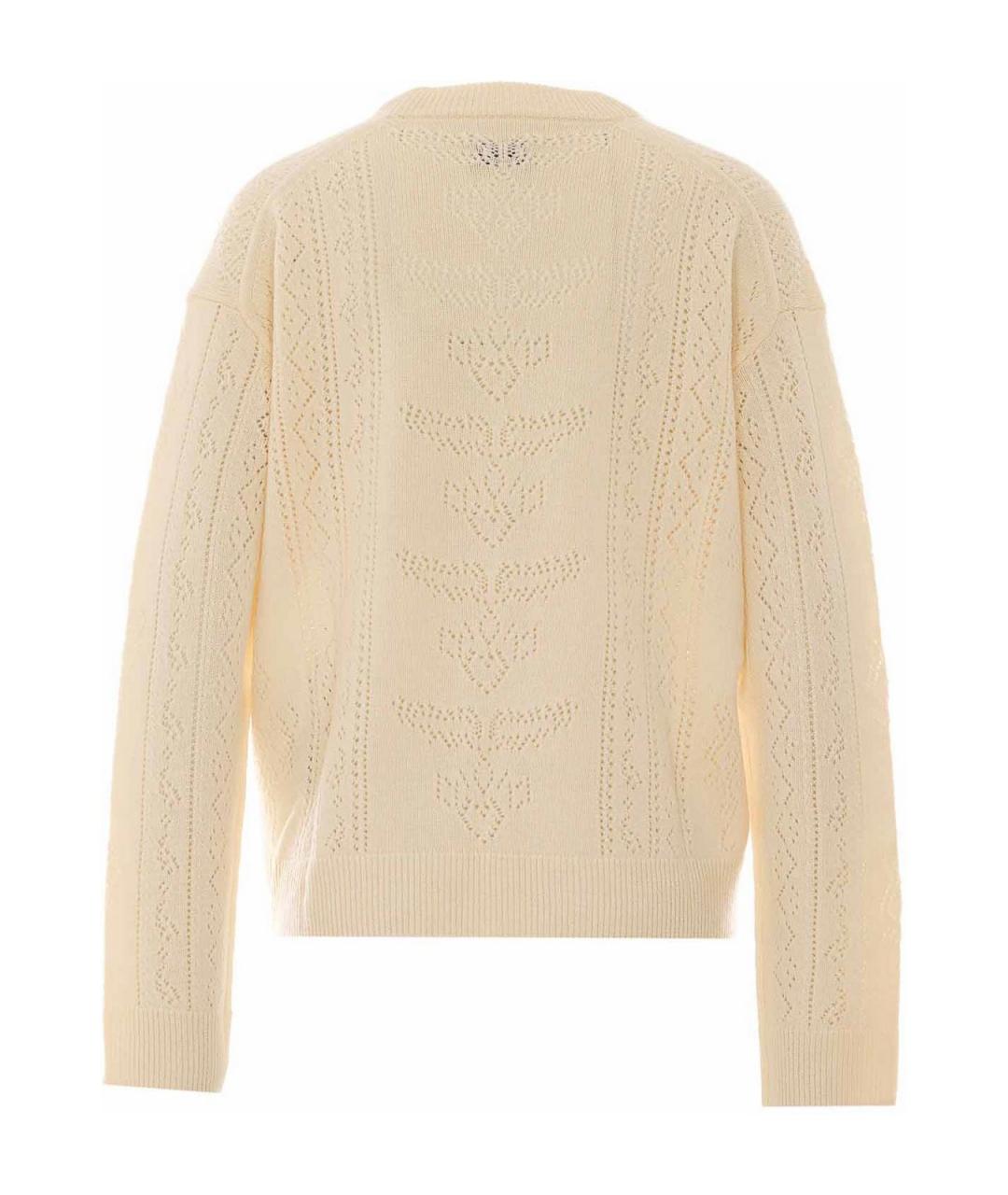 ZADIG & VOLTAIRE Бежевый кашемировый джемпер / свитер, фото 2
