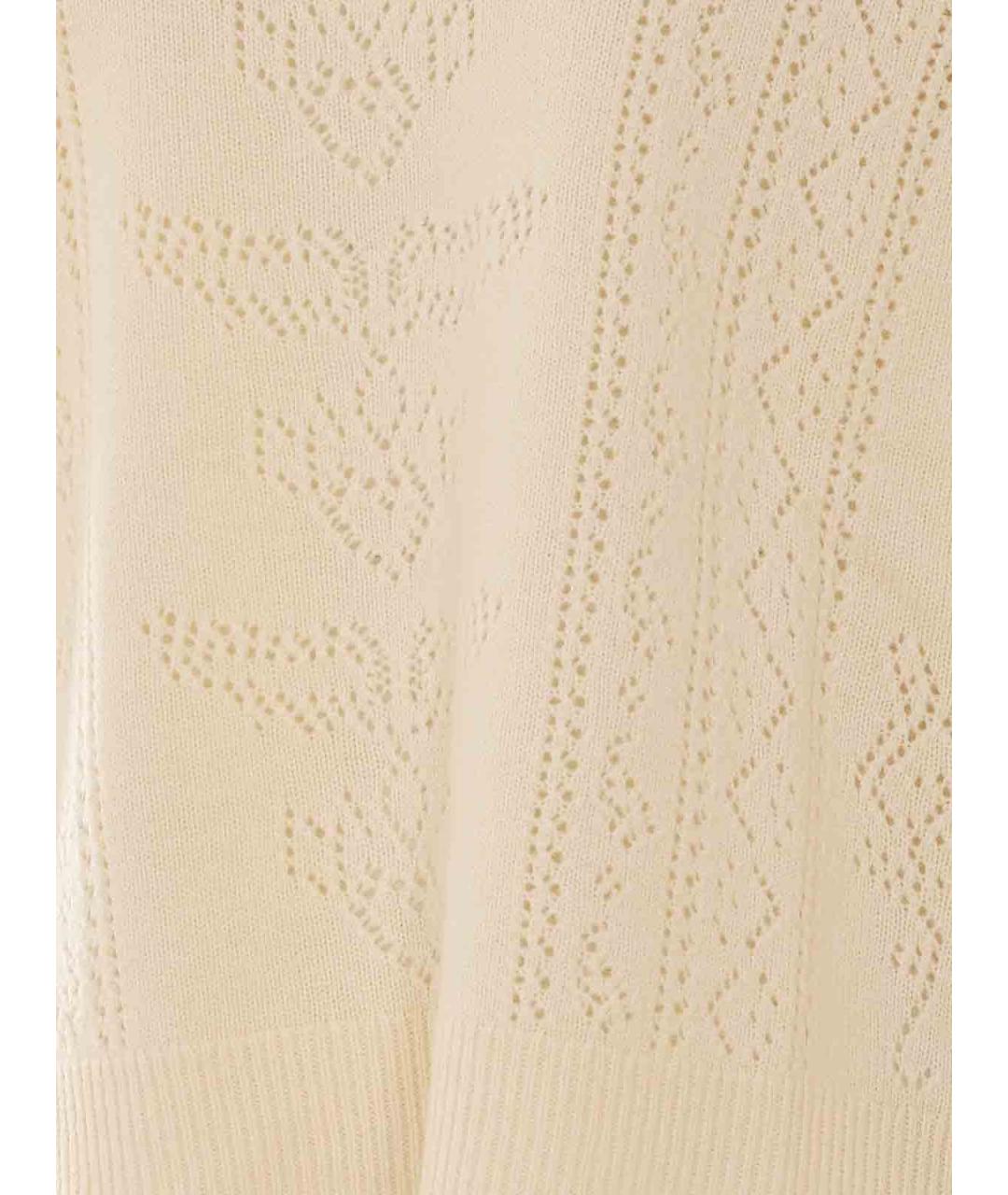 ZADIG & VOLTAIRE Бежевый кашемировый джемпер / свитер, фото 3