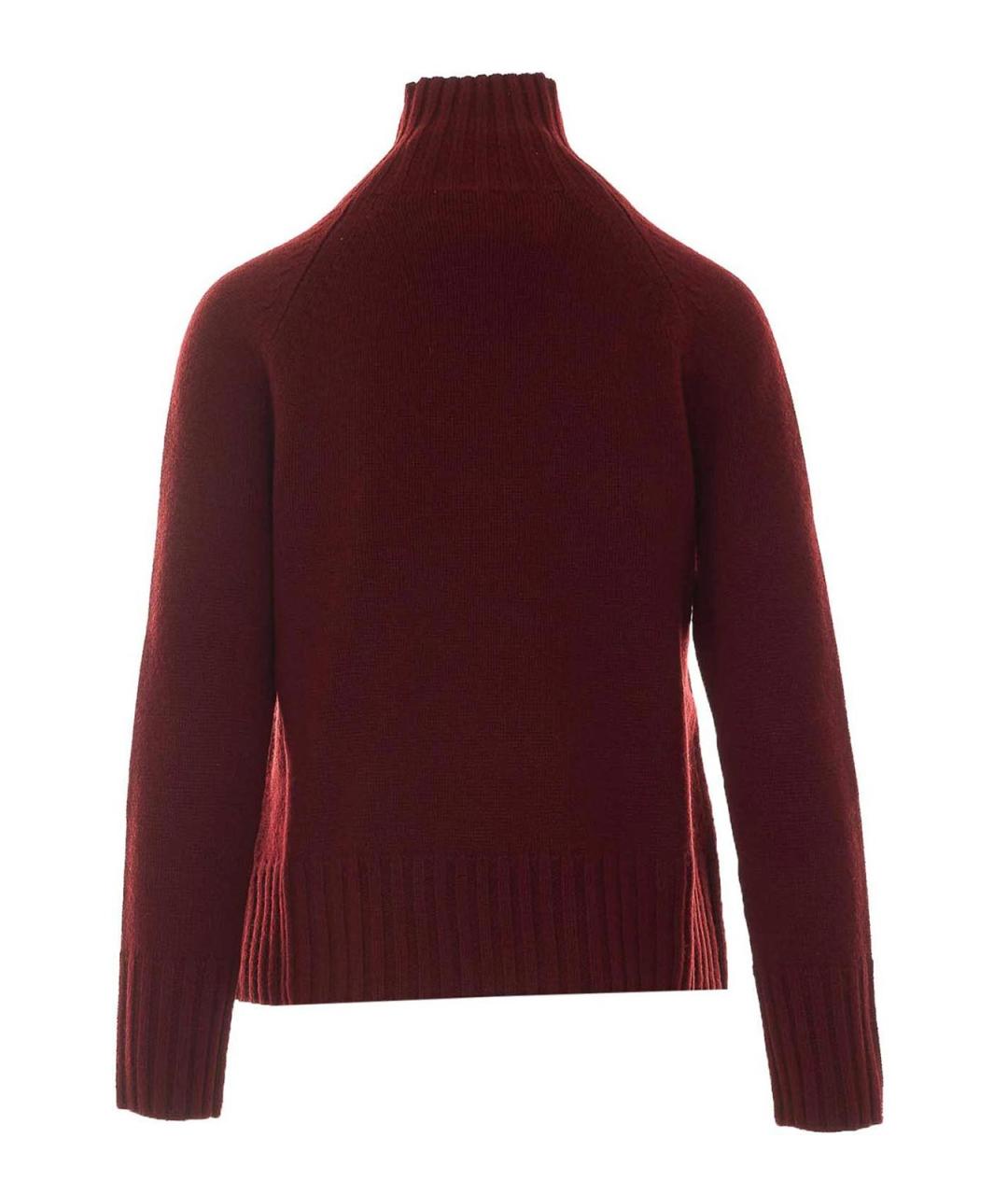 'S MAX MARA Красный кашемировый джемпер / свитер, фото 2