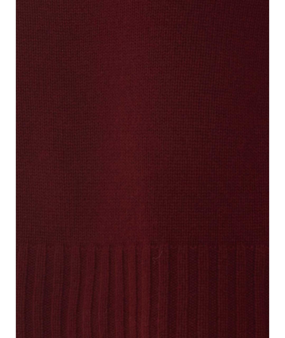 'S MAX MARA Красный кашемировый джемпер / свитер, фото 3
