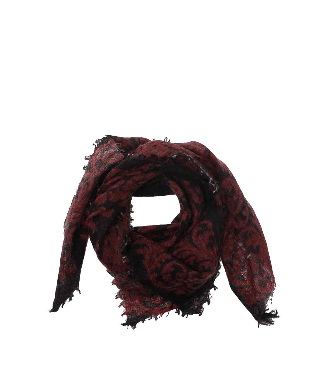 MIRROR IN THE SKY Красный кашемировый шарф, фото 3