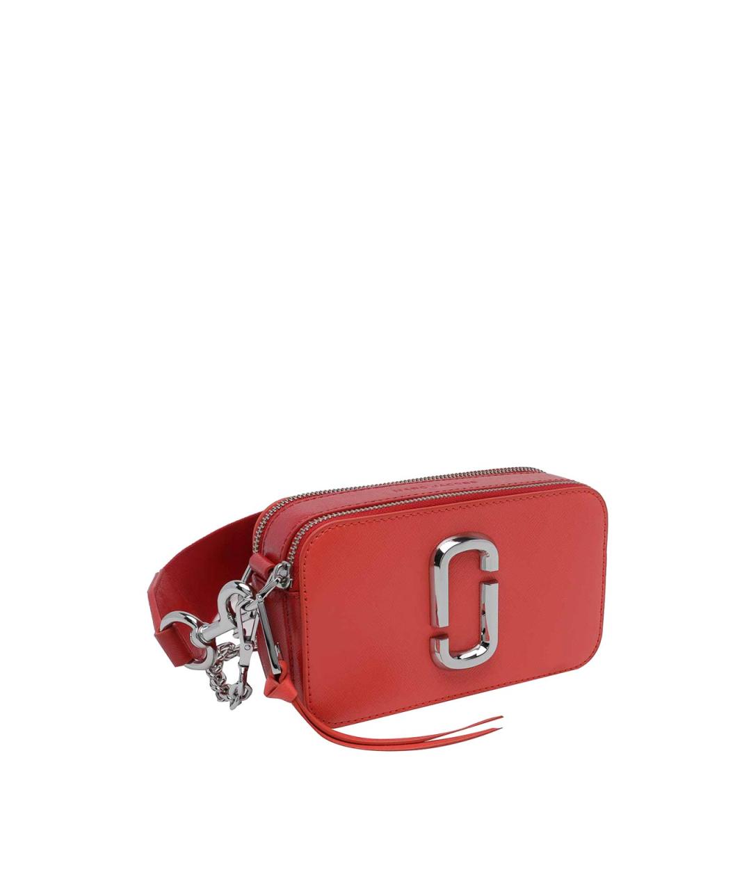 MARC JACOBS Коралловая кожаная сумка через плечо, фото 2
