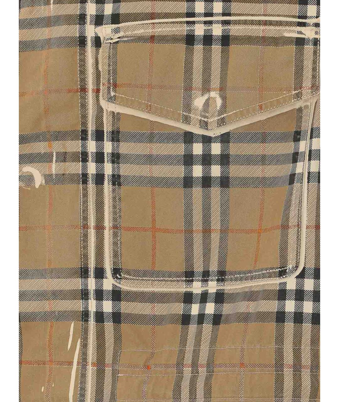 BURBERRY Бежевая хлопковая парка, фото 3
