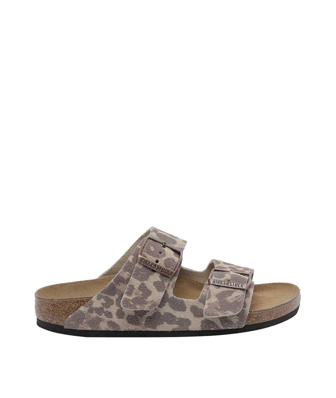 BIRKENSTOCK Мульти замшевые сандалии, фото 1