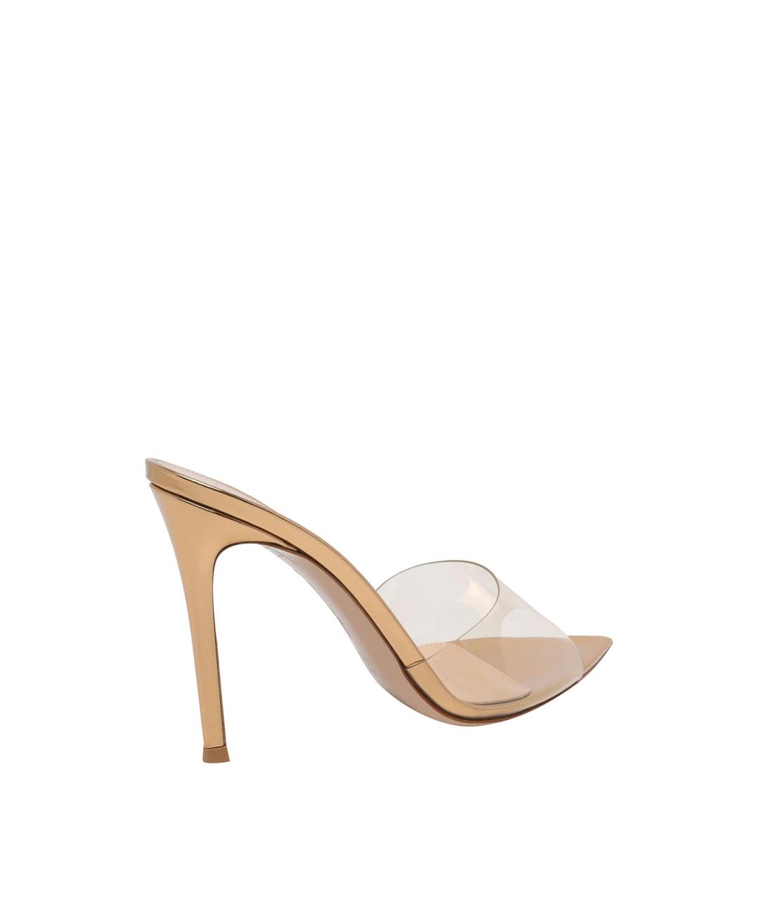 GIANVITO ROSSI Бежевые мюли, фото 3