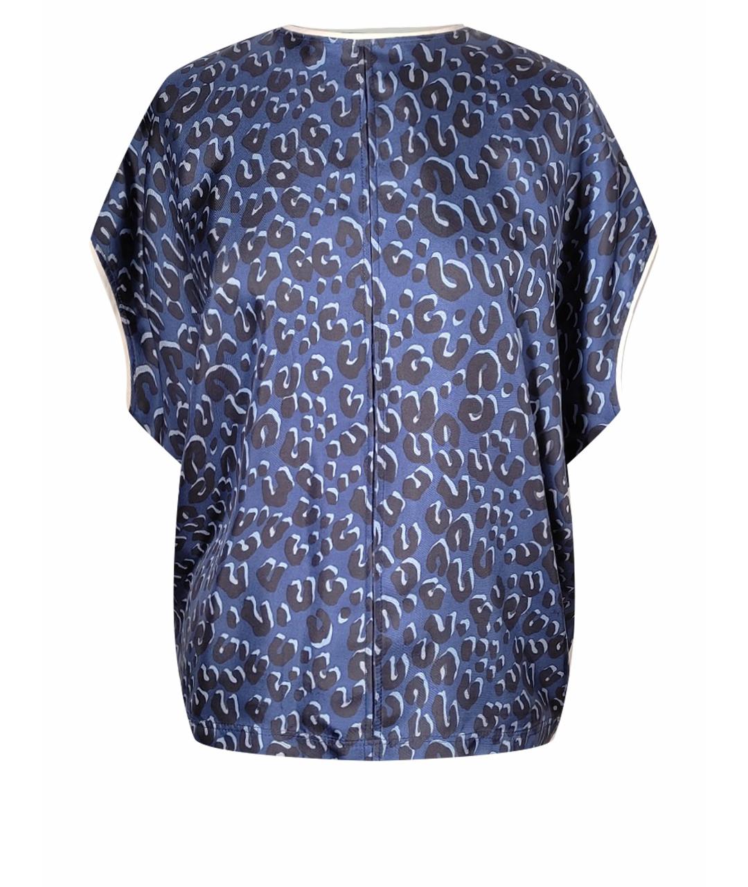 LOUIS VUITTON PRE-OWNED Синяя шелковая блузы, фото 1