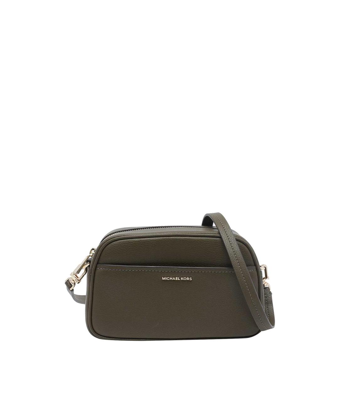 MICHAEL MICHAEL KORS Хаки сумка через плечо из искусственной кожи, фото 1