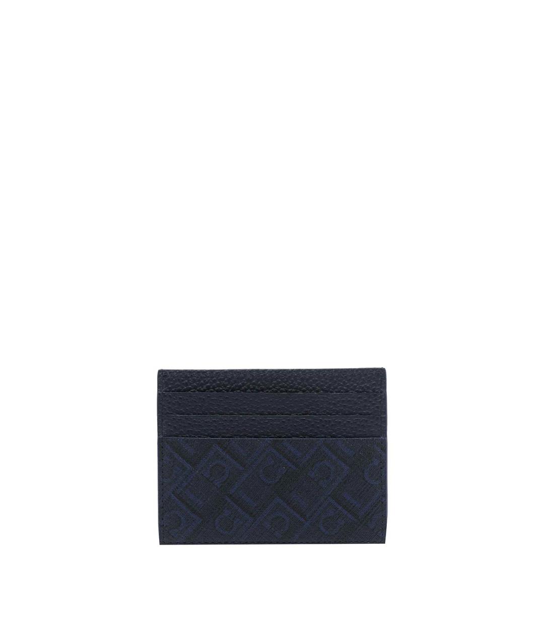 FERRAGAMO Синий кожаный кардхолдер, фото 2