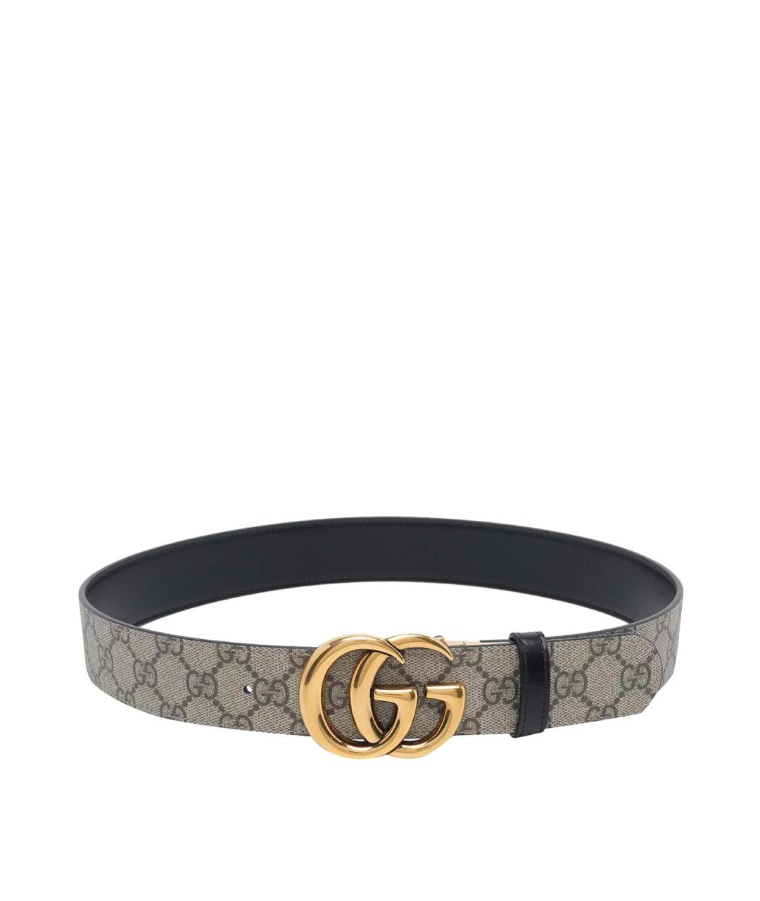 GUCCI Серый полиуретановый ремень, фото 1