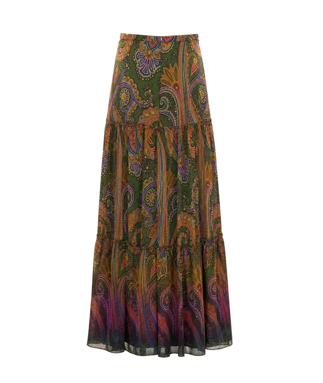 ETRO Мульти юбка макси, фото 2