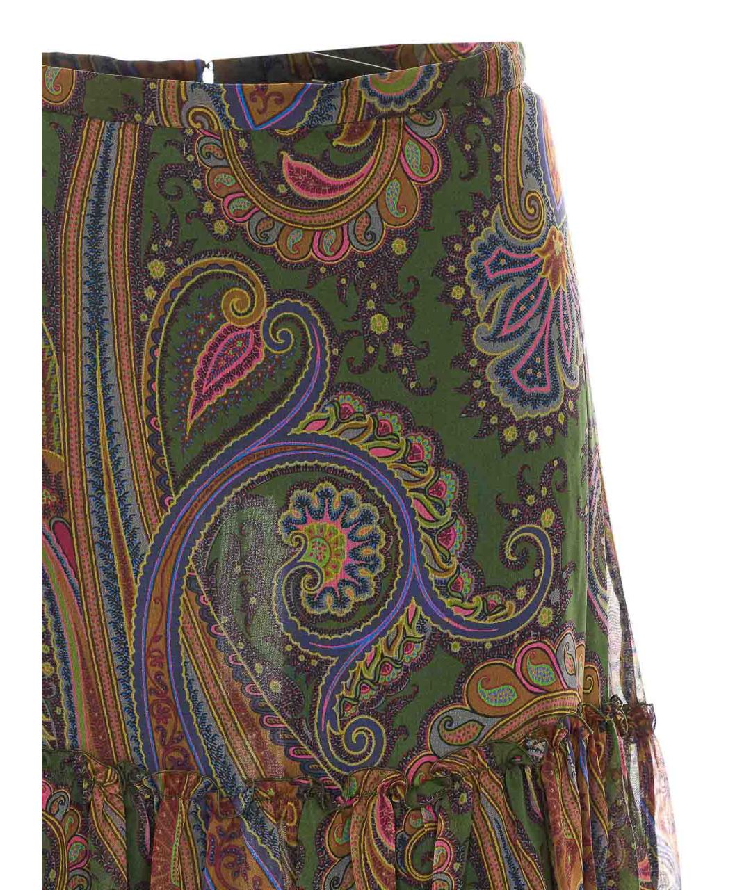 ETRO Мульти юбка макси, фото 4