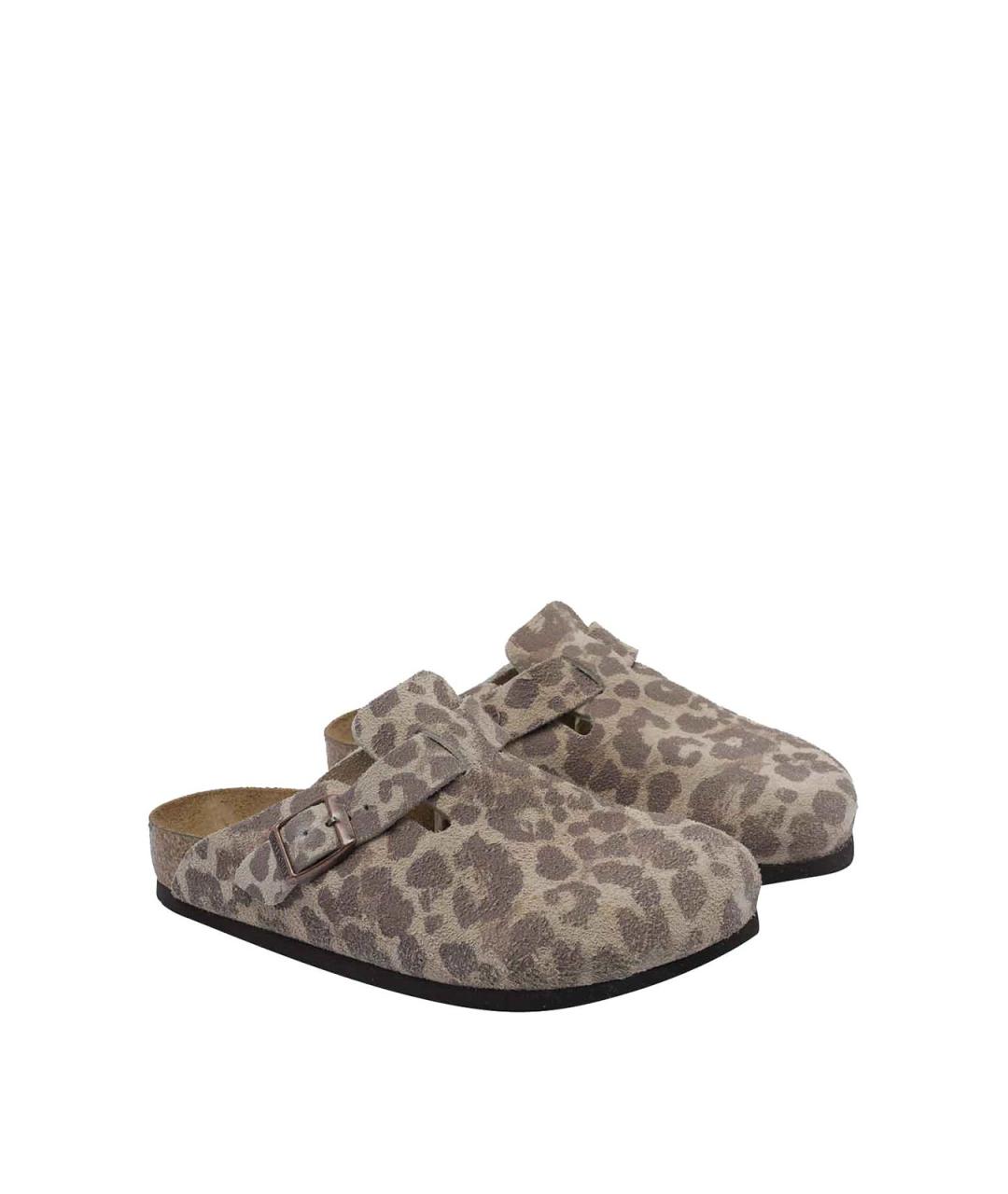 BIRKENSTOCK Мульти замшевые мюли, фото 2