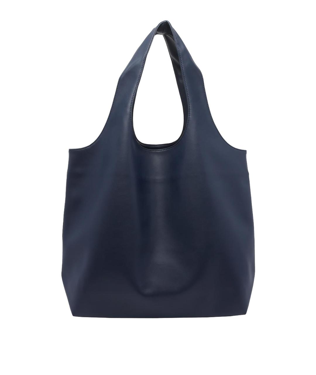 A.P.C. Синяя сумка тоут из искусственной кожи, фото 3