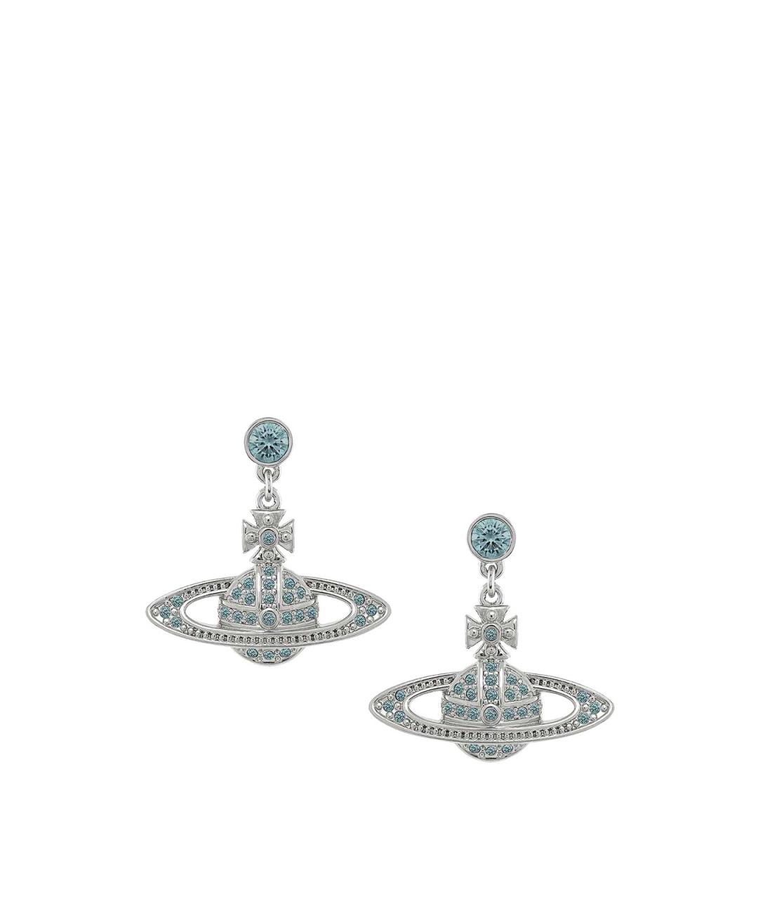 VIVIENNE WESTWOOD Серебряные латунные серьги, фото 1