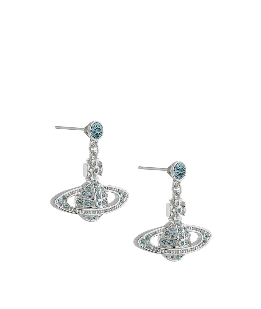 VIVIENNE WESTWOOD Серебряные латунные серьги, фото 2