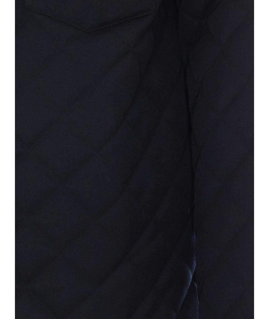 A.P.C. Темно-синяя полиэстеровая куртка, фото 3