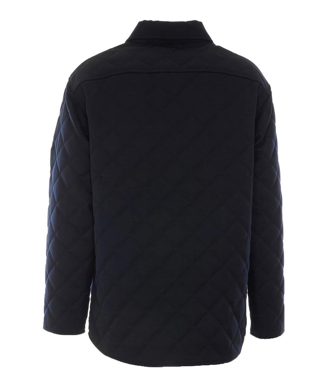 A.P.C. Темно-синяя полиэстеровая куртка, фото 2