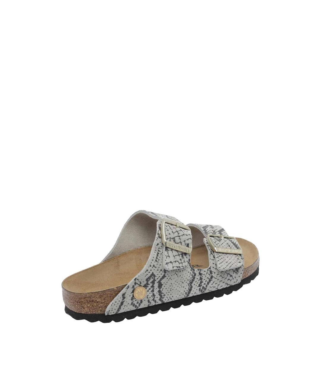 BIRKENSTOCK Мульти замшевые сандалии, фото 3