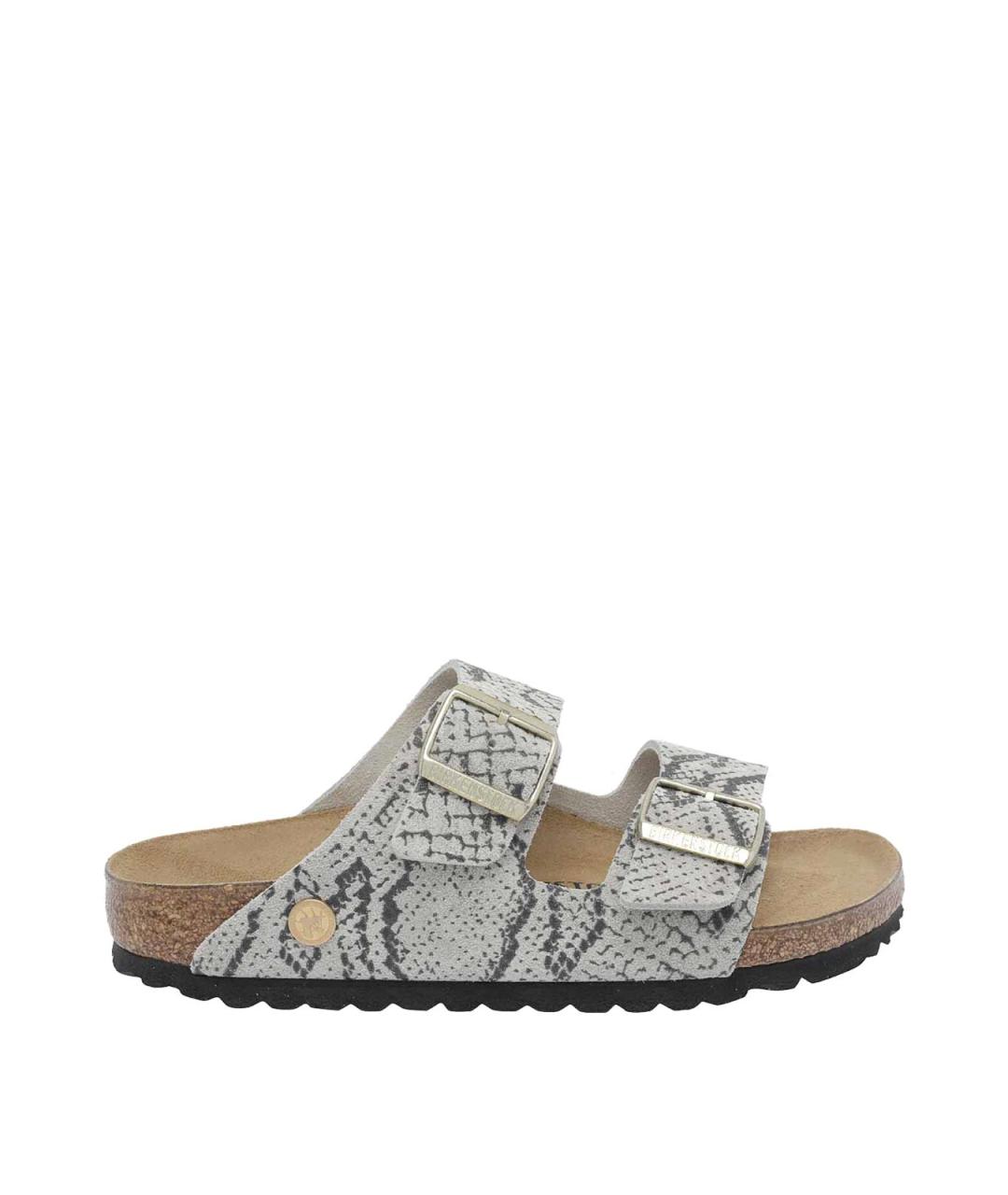 BIRKENSTOCK Мульти замшевые сандалии, фото 1