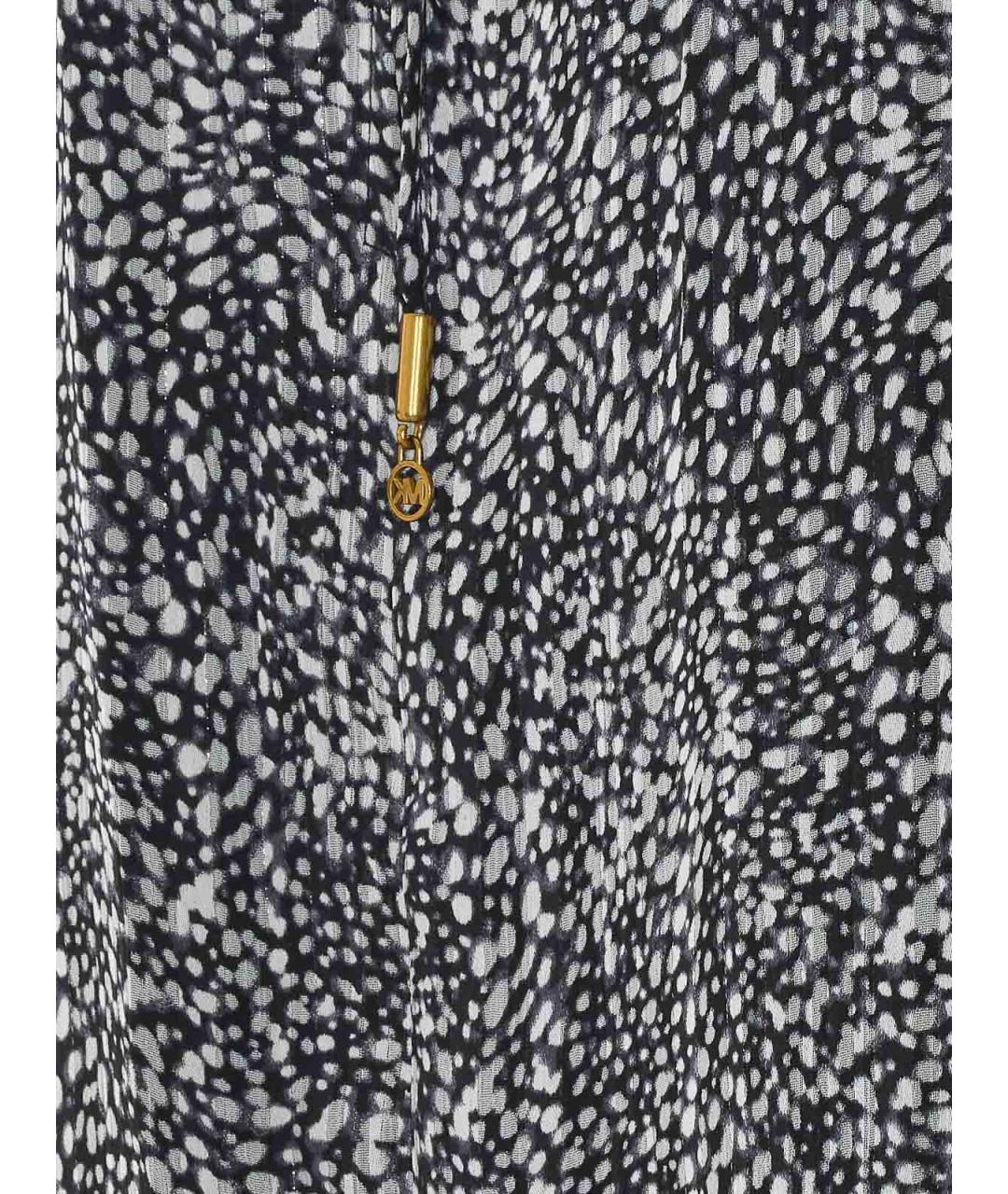 MICHAEL MICHAEL KORS Серая полиэстеровая блузы, фото 3