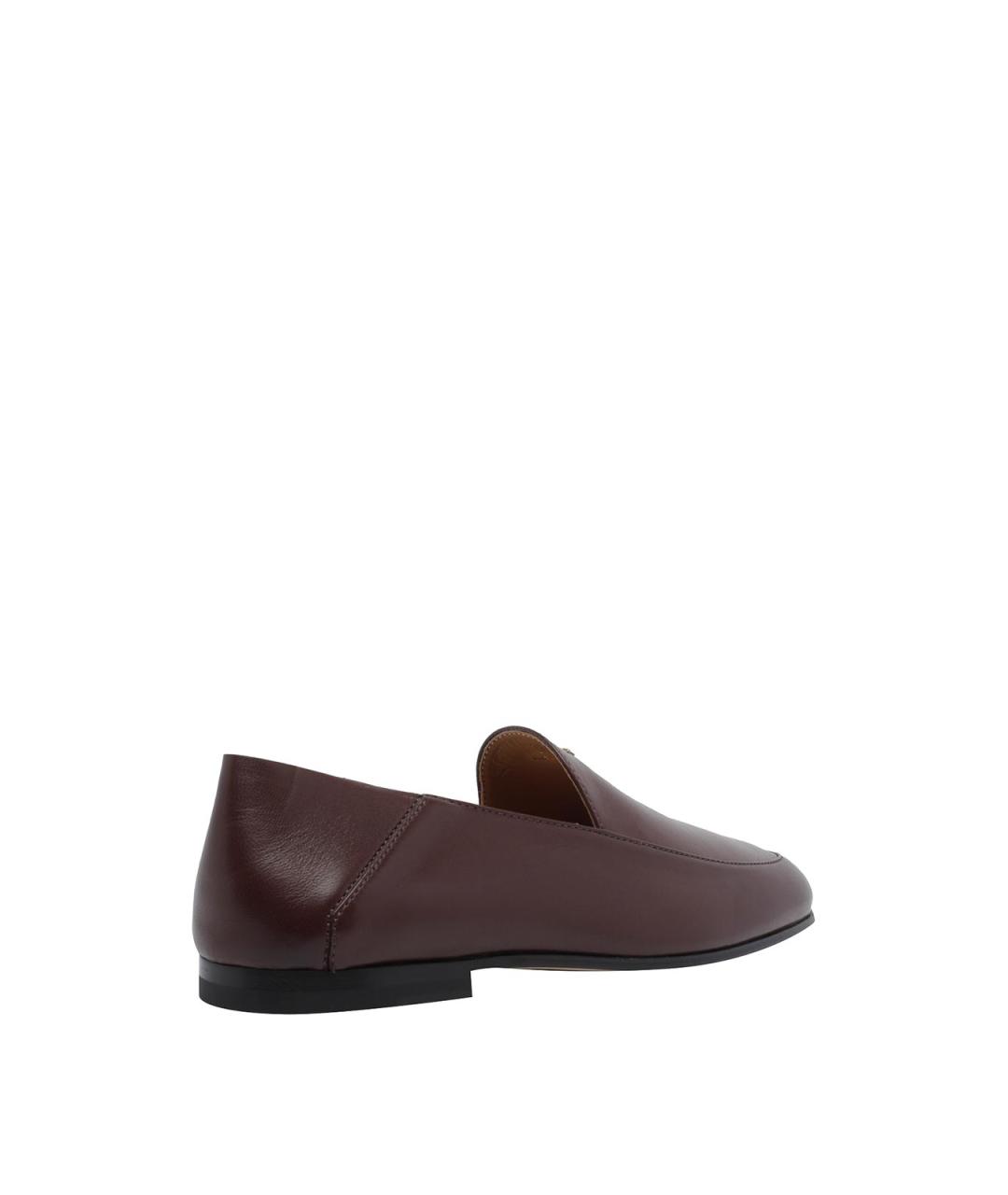 TOD'S Коричневые кожаные лоферы, фото 3