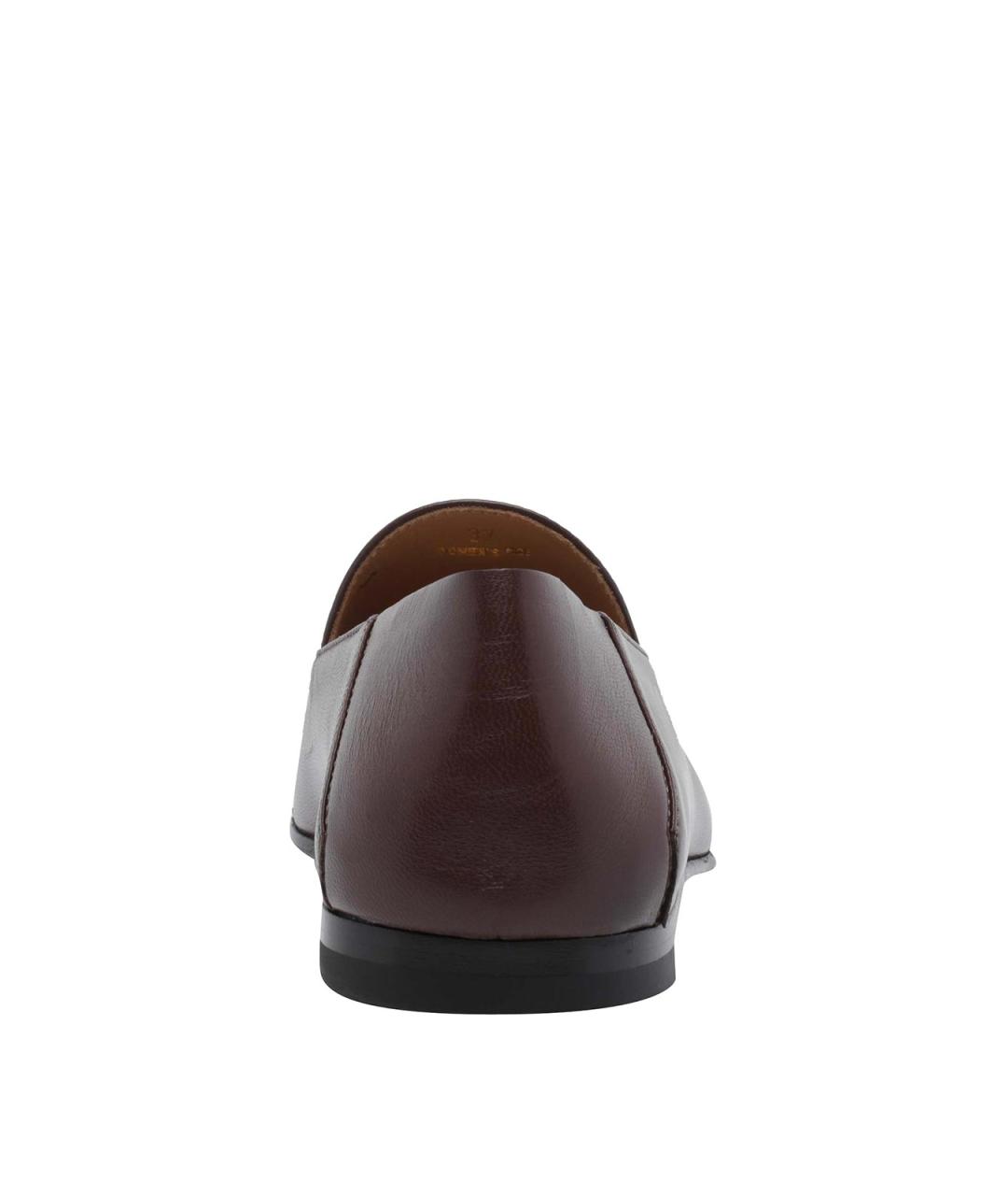 TOD'S Коричневые кожаные лоферы, фото 4