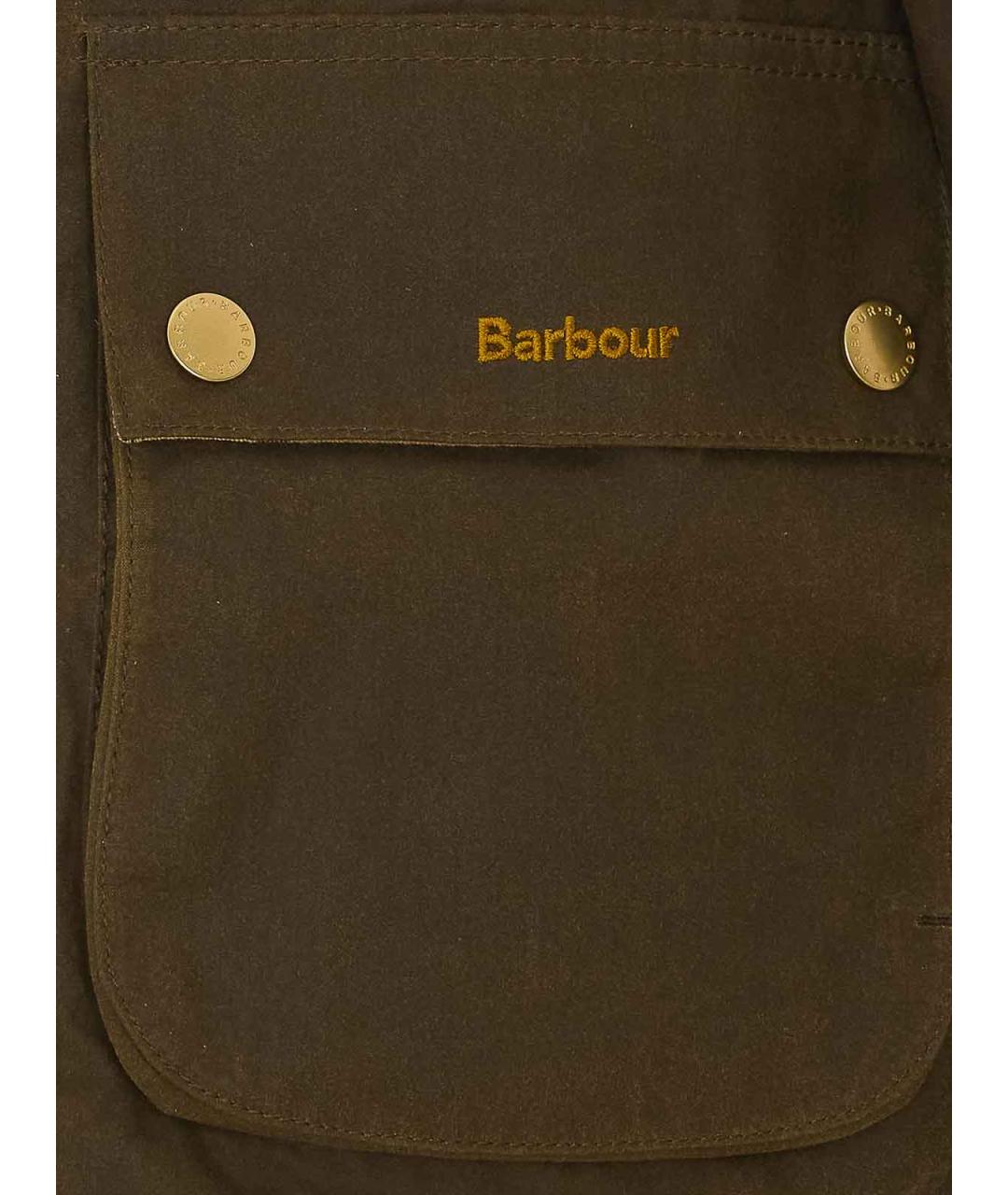 BARBOUR Зеленая полиэстеровая куртка, фото 3