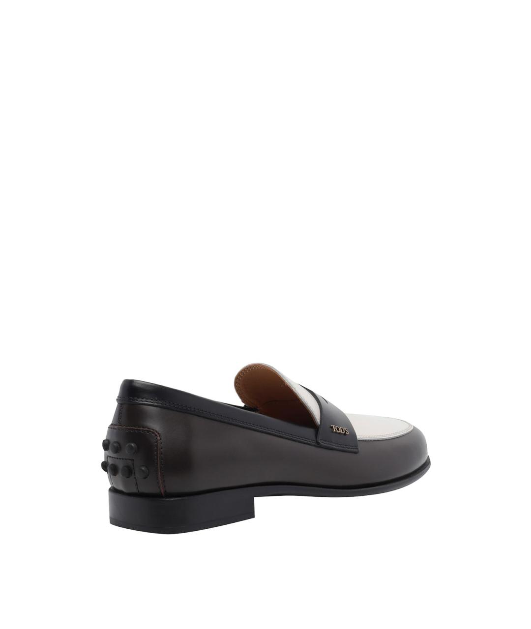 TOD'S Мульти кожаные лоферы, фото 3