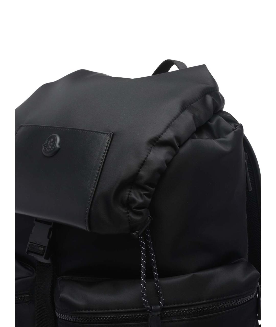 MONCLER Черный рюкзак, фото 4