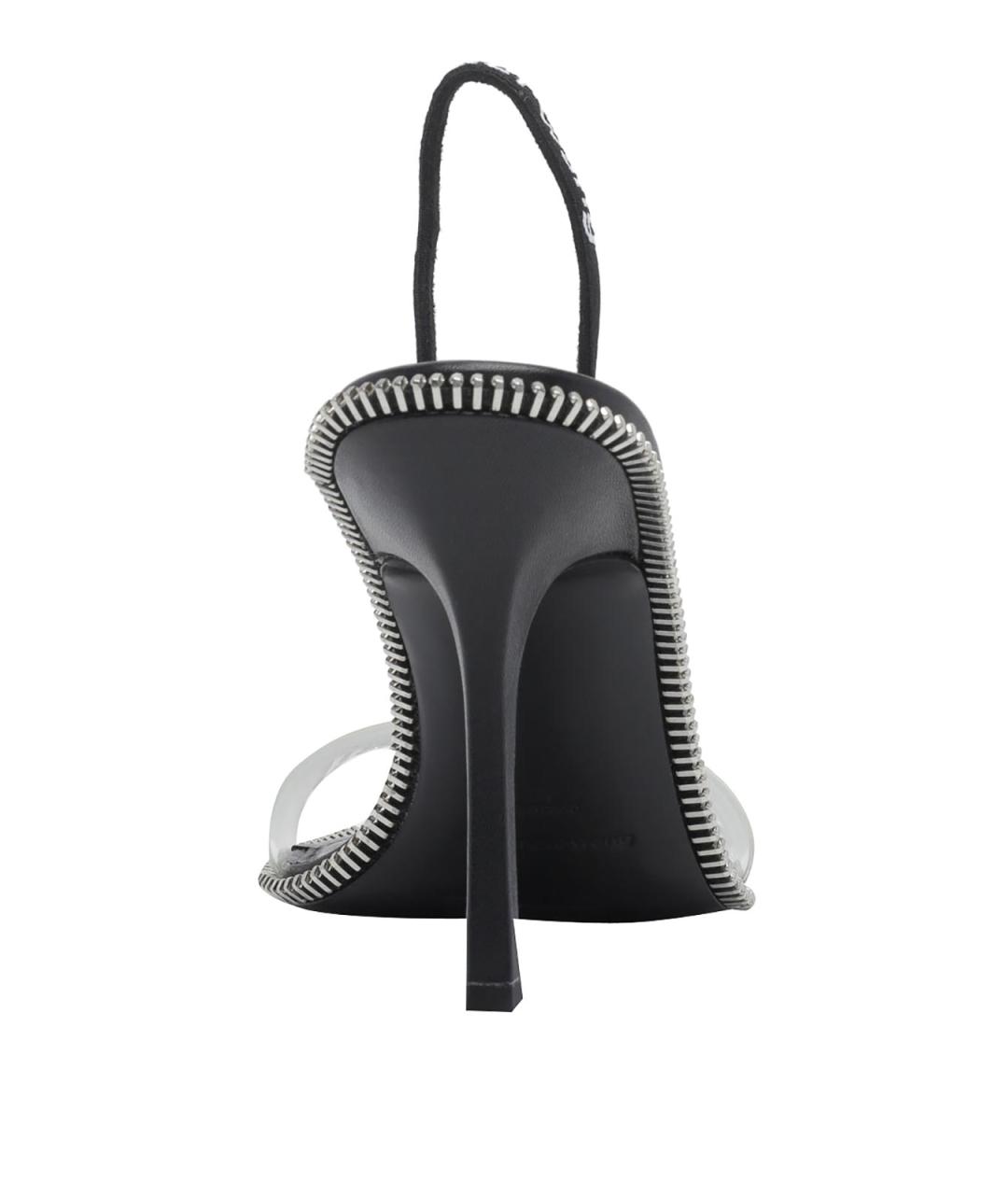 ALEXANDER WANG Черные босоножки, фото 4