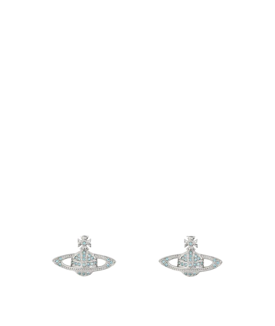 VIVIENNE WESTWOOD Серебряные латунные серьги, фото 1