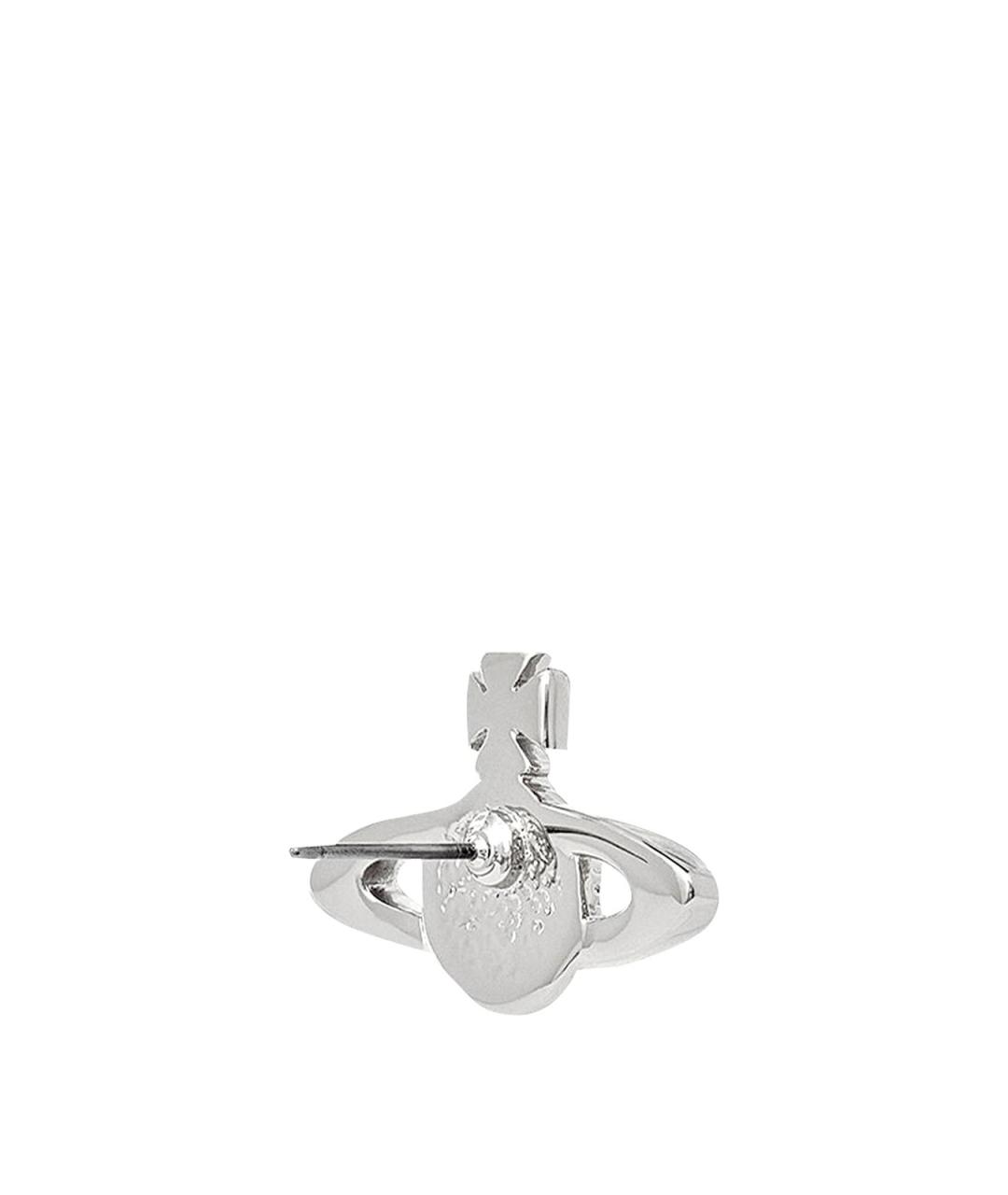 VIVIENNE WESTWOOD Серебряные латунные серьги, фото 2