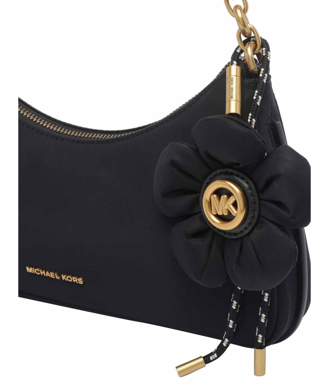 MICHAEL MICHAEL KORS Черная нейлоновая сумка через плечо, фото 4