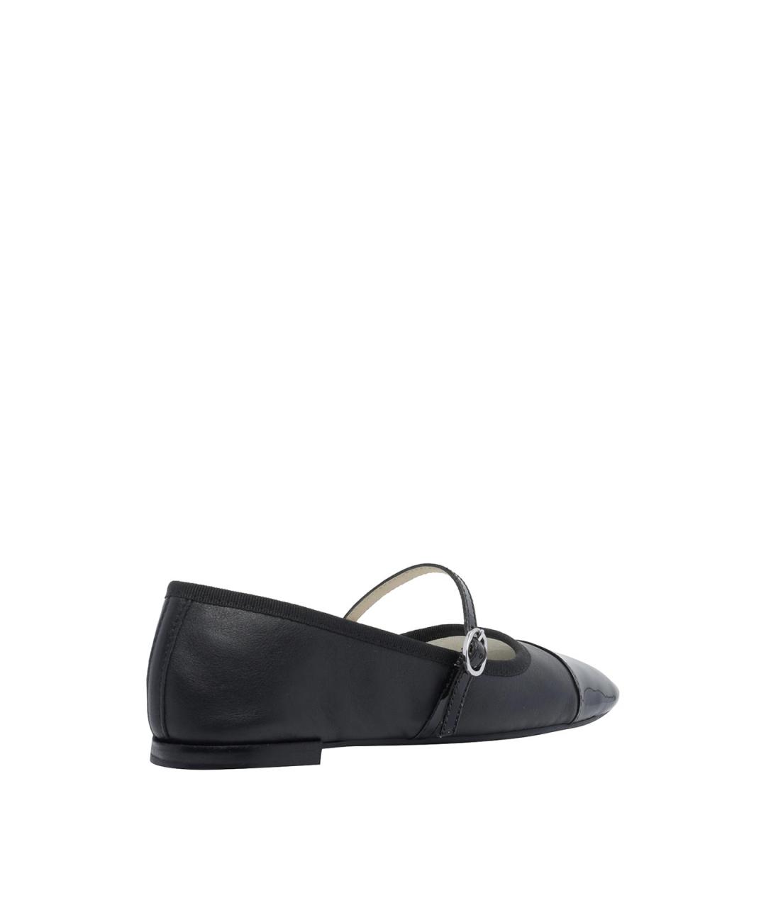 REPETTO Черные кожаные балетки, фото 3