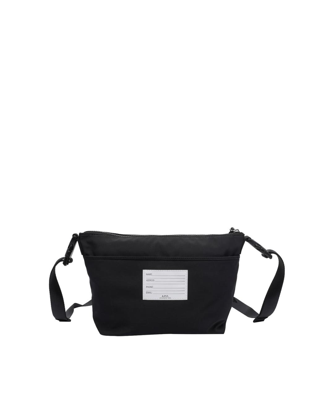 A.P.C. Черная сумка на плечо, фото 3