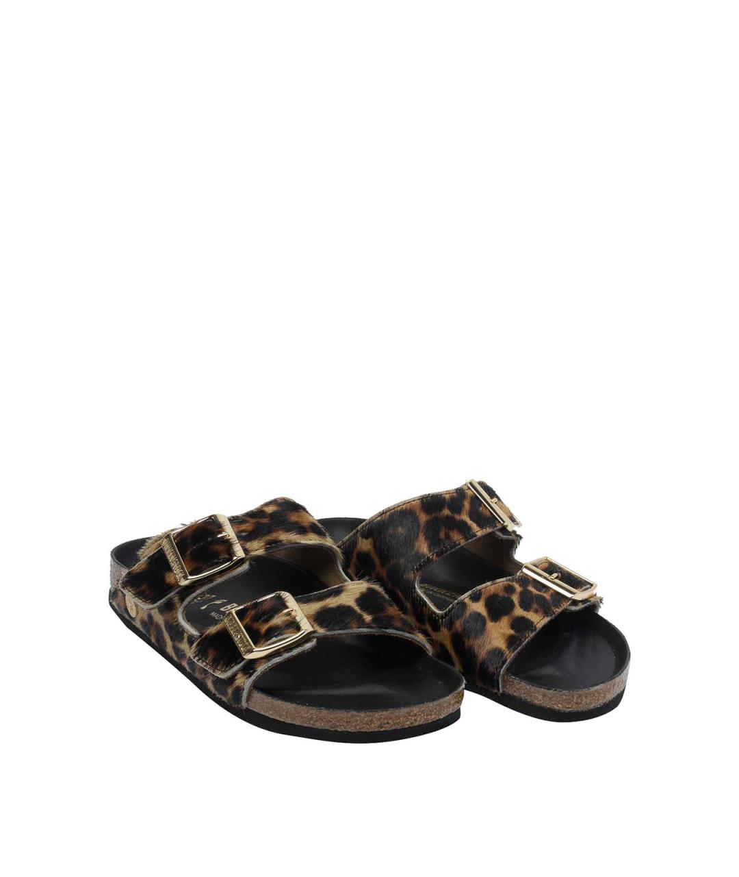 BIRKENSTOCK Мульти кожаные сандалии, фото 2